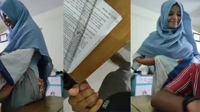 Hijabi School Girl Fucking With Teacher Class Room –  Tight Indian Pussy